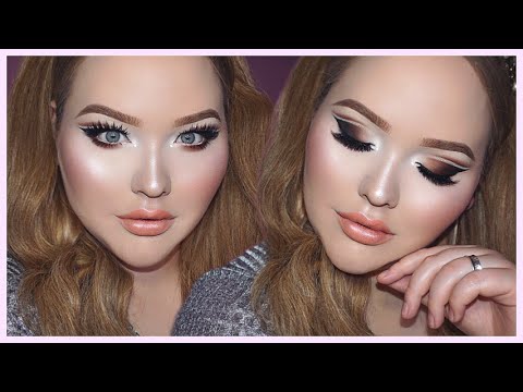 OMBRE Glittery Cut-Crease - TOO FACED x NIKKIETUTORIALS Collection Tutorial - UCzTKskwIc_-a0cGvCXA848Q