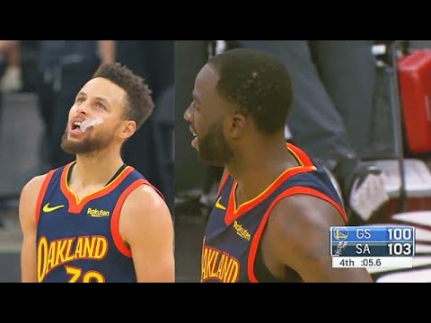 Stephen Curry CAN'T BELIEVE Draymond Green Cost Warriors Game With Half Court Shot vs Spurs!