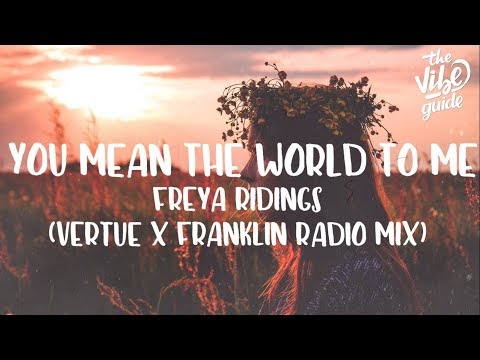 Freya Ridings - You Mean The World To Me (Vertue x Franklin Radio Mix) - UCxH0sQJKG6Aq9-vFIPnDZ2A