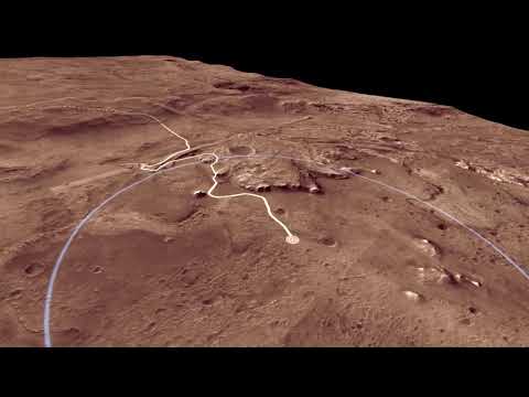 Fly Over Mars 2020 Landing Site Jezero Crater in NASA Animation - UCVTomc35agH1SM6kCKzwW_g