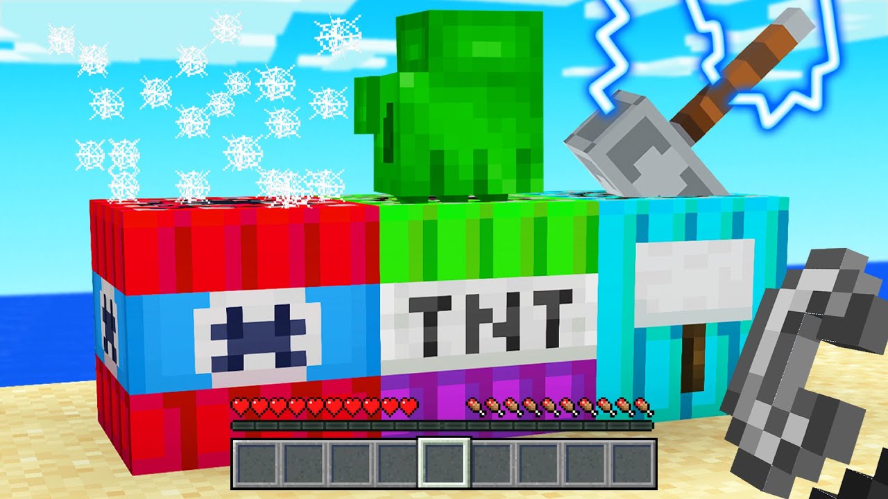 What Does CUSTOM SUPERHERO TNT Do? (Minecraft)