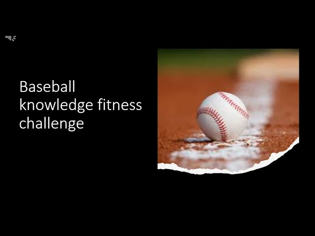 The Baseball Analogy for Physical Fitness