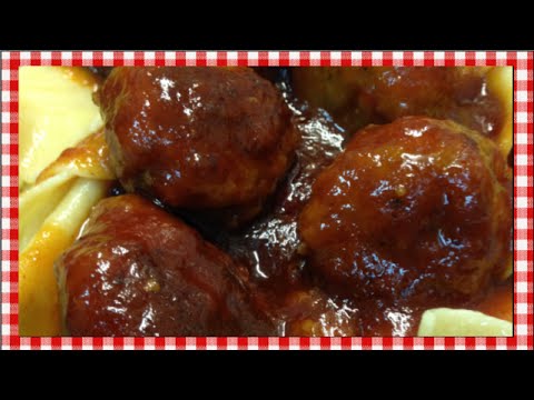 Sweet & Sour Sausage Meatballs Recipe ~ Noreen's Kitchen - UCt4JkHmgAq1EnQc1Cc5M4xw