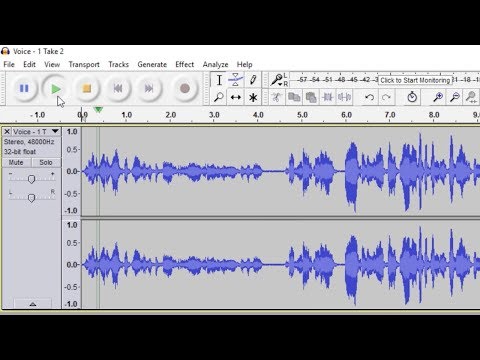 Doug removes background noise from an audio file - UCCjyq_K1Xwfg8Lndy7lKMpA