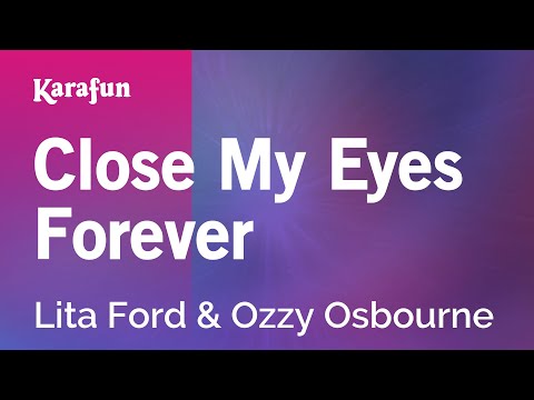 Karaoke Close My Eyes Forever - Lita Ford * - UCbqcG1rdt9LMwOJN4PyGTKg