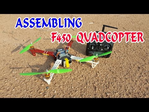 How to Assembling F450 Quadcopter at home - UCFwdmgEXDNlEX8AzDYWXQEg