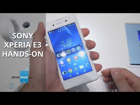 Sony Xperia E3 Hands-on - UCwPRdjbrlqTjWOl7ig9JLHg