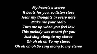Gym Class Heroes feat. Adam Levine - Stereo Hearts with lyrics