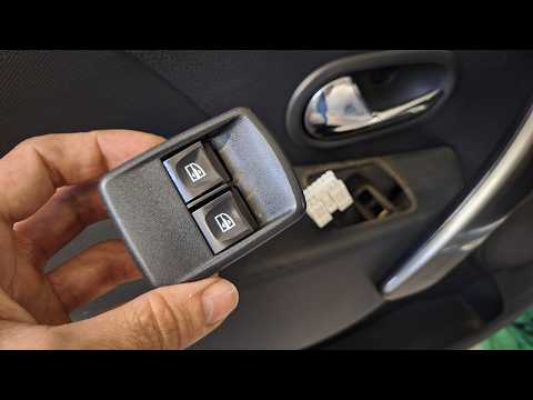 Come sostituire la pulsantiera degli alzacristalli della Dacia Sandero 2