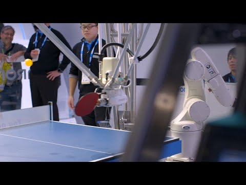 Ping-pong playing robot vs human - UCddiUEpeqJcYeBxX1IVBKvQ