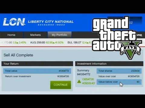 GTA 5 - How to Make Money Using The Stock Market Guide (GTA V) - UC2wKfjlioOCLP4xQMOWNcgg