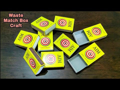 Best Out Of Waste Matchbox | Matchbox Reuse Craft Idea | DIY Art and Craft