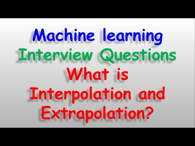 Interpolation in Machine Learning: What You Need to Know
