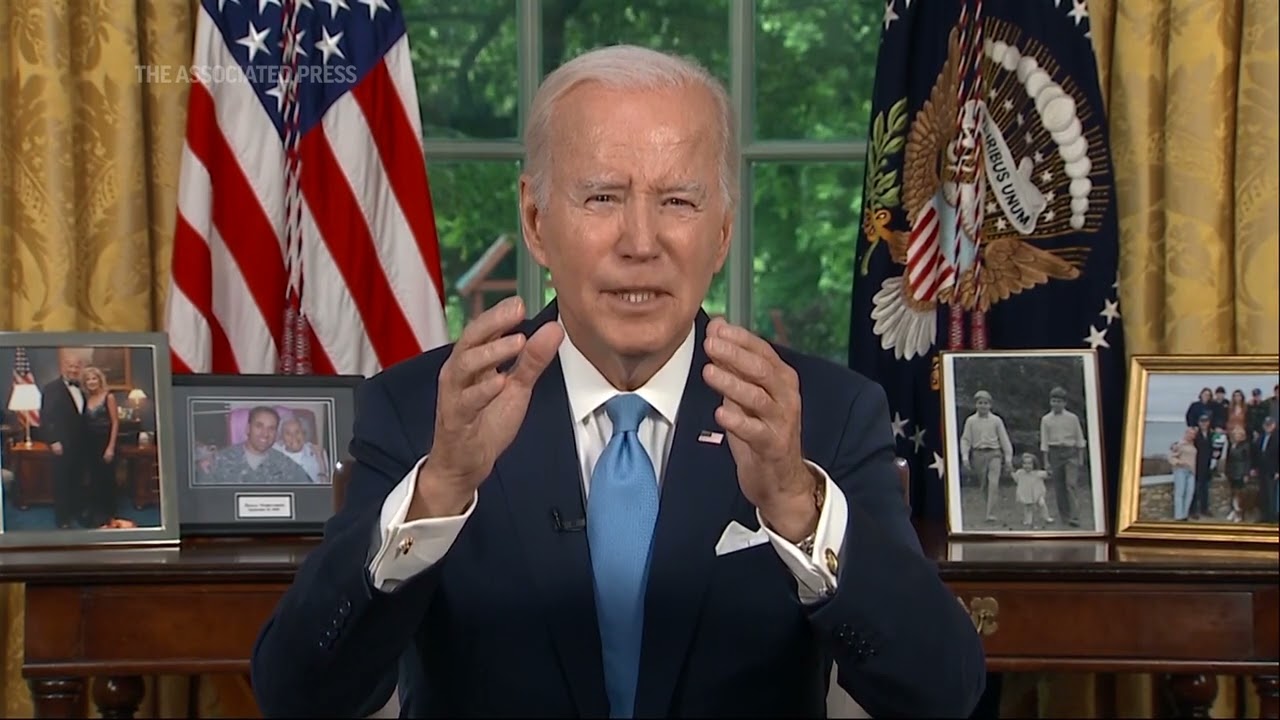 Biden tells nation ‘crisis averted’ over debt limit