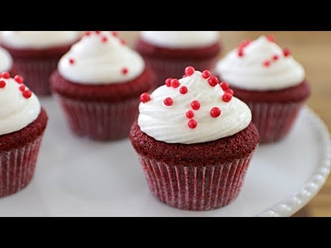 Red Velvet Cupcakes Recipe | How to Make Red Velvet Cupcakes