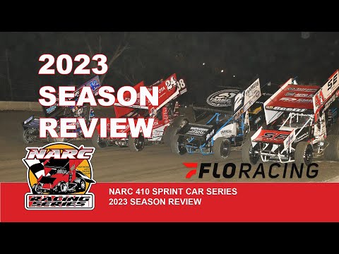2023 NARC 410 SPRINT CAR SERIES SEASON REVIEW - dirt track racing video image