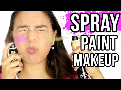 TEST IT OUT! Spray Paint Makeup! NataliesOutlet - UCIOUkPJZtWThQBtkCRniSBw