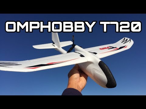 OMPHOBBY T720 4Ch Trainer RC Airplane EPP with Gyro 716mm Wingspan - RTF - UC9l2p3EeqAQxO0e-NaZPCpA