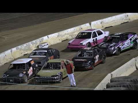 Perris Auto Speedway IMCA Sport Compact Main Event 9-24-22 - dirt track racing video image