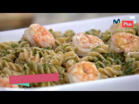 Ximena en Casa - Fusilli al pesto con langostinos - UCKc2cPD5SO_Z2g5UfA_5HKg