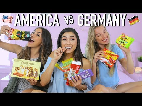 Trying Each Other's Country's Candy! Americans and Germans! - UCrcYxVSkBgg9szDSwwZaNwg