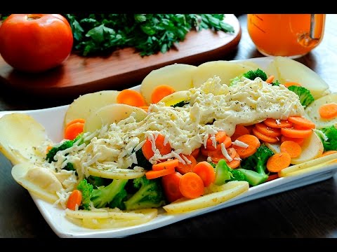 Verduras con salsa blanca - UCvg_5WAbGznrT5qMZjaXFGA