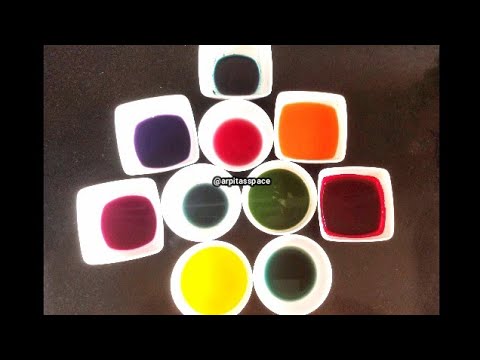 How to Make Natural Food Colors at home|घर पर नेचुरल फ़ूड कलर्स बनाने की रेसिपी |Arpita's Space