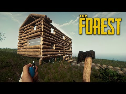 WE BUILT A HOUSE!! (The Forest) - UC2wKfjlioOCLP4xQMOWNcgg