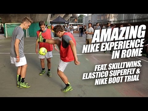 Amazing Nike Football Experience in Rome feat. SkillTwins, Elastico Superfly and Nike 4-silo Trial - UC5SQGzkWyQSW_fe-URgq7xw