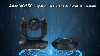 VC550 Intro | 4K Dual lens PTZ Conferencing Camera with Scalable Speakerphone for Mid to Large Rooms