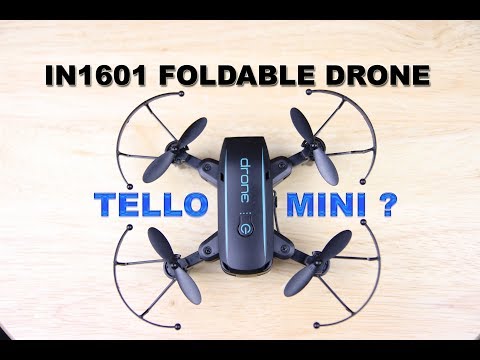 IN1601 Foldable Camera Drone - Is this a TELLO Mini? - UCm0rmRuPifODAiW8zSLXs2A