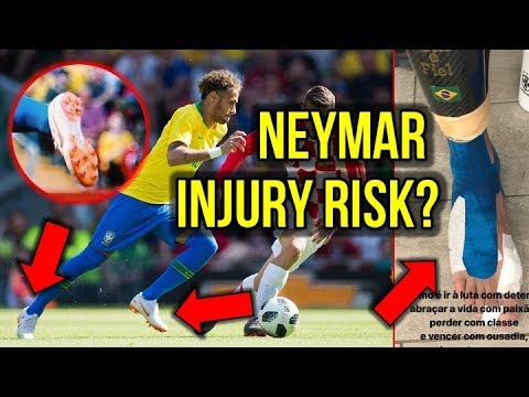 HERE'S WHY NEYMAR'S 2018 WORLD CUP FOOTBALL BOOTS INCREASE HIS RISK OF INJURY! - UCUU3lMXc6iDrQw4eZen8COQ