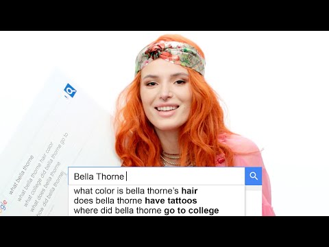 Bella Thorne Answers the Web's Most Searched Questions | WIRED - UCftwRNsjfRo08xYE31tkiyw