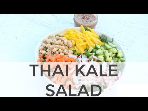 Yummy Thai Kale Salad Recipe | Amazingly Easy - UCj0V0aG4LcdHmdPJ7aTtSCQ