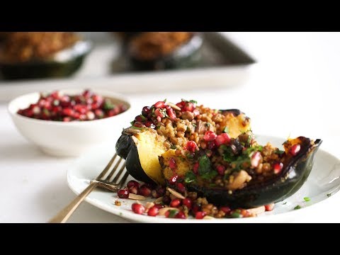 Acorn Squash with Mixed Grain Stuffing- Healthy Appetite with Shira Bocar - UCl0kP-Cfe-GGic7Ilnk-u_Q