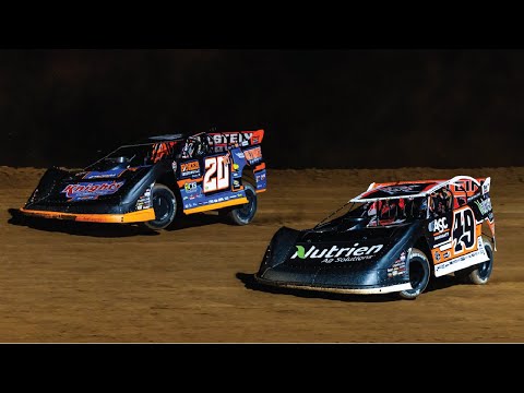 Lucas Oil Late Model Dirt Series | Feature - Friday Prelim - #HillbillyHundred | Lernerville Speedwa - dirt track racing video image