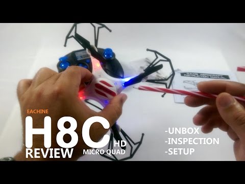 EACHINE H8C HD Camera Quadcopter Review - Part 1 - [UnBox, Inspection, Setup] - UCVQWy-DTLpRqnuA17WZkjRQ
