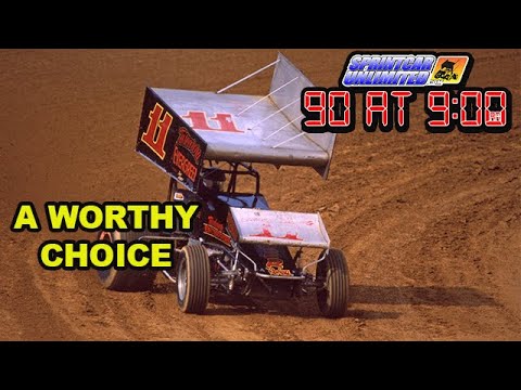 SprintCarUnlimited 90 at 9 for Tuesday, December 24th: A worthy Hall of Fame choice - dirt track racing video image