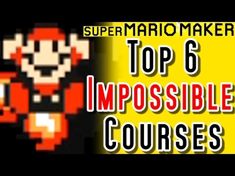 Super Mario Maker TOP 6 IMPOSSIBLE LEVELS (Wii U) - UChnz1eAo9SfuDfqFZt1KFtA