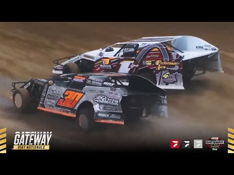 Modified Feature | Finale | Castrol Gateway Dirt Nationals - dirt track racing video image