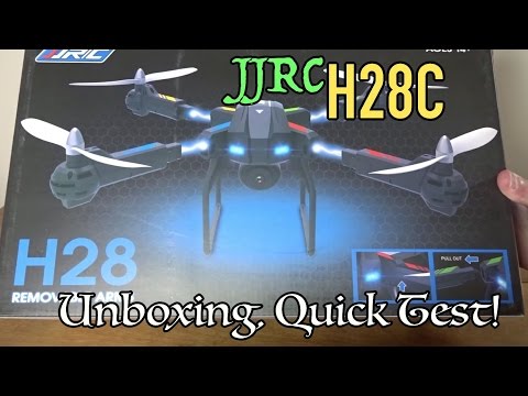 JJRC H28C Unboxing and Quick Test - UC2c9N7iDxa-4D-b9T7avd7g