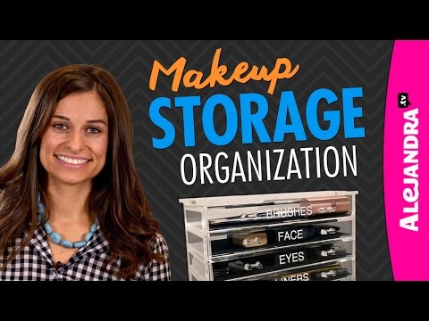 Makeup Storage & Organization - UCcvu0uB6SzugED_5FEC7Z0Q