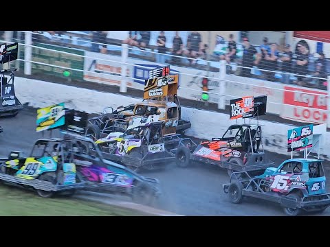 Paradise Valley Speedway - Stockcars Best of the Best Night 1 - 15/12/23 - dirt track racing video image