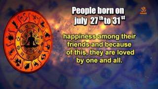 Basic Characteristics of people born between July 27th to July 31st