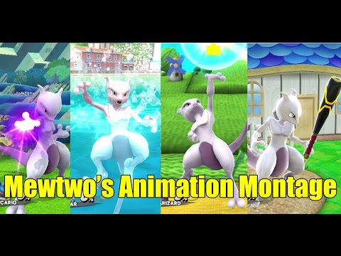 Mewtwo's Various Animations Montage & MUCH MORE (Super Smash Bros Wii U) - UCwtnZUOk44DCCFFT6QG6LdA