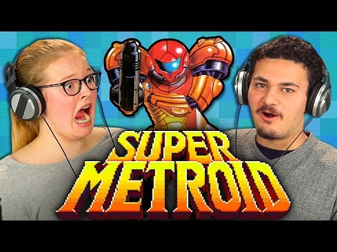 SUPER METROID (30th Anniversary Metroid) (Teens React: Retro Gaming) - UCHEf6T_gVq4tlW5i91ESiWg