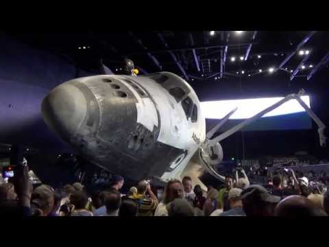 Space Shuttle Atlantis Exhibit Overview From Opening Day at Kennedy Space Center - NASA - UCe-gHr2O_LP7t0YJYHZQZlg