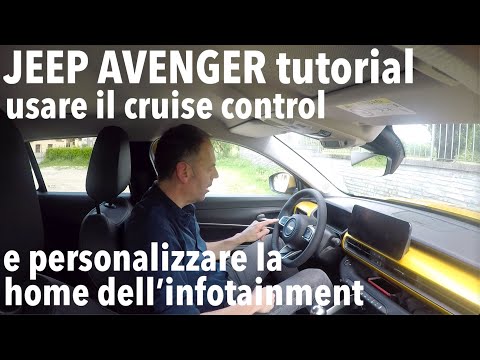 Come funziona il cruise control adattivo sulla Jeep Avenger