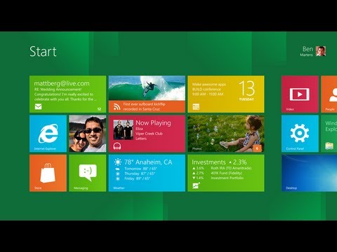 Windows 8 Unveiled - UCXGgrKt94gR6lmN4aN3mYTg