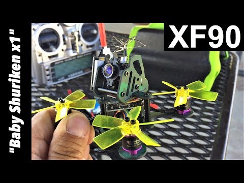 XF90 90mm Micro Brushless FPV Racing Drone "Baby Shuriken X1" - UC9l2p3EeqAQxO0e-NaZPCpA